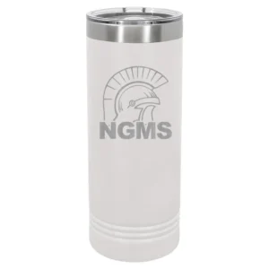 NGMS Logo Engraved Skinny Tumbler