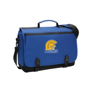 NGMS Logo Port Authority Messenger Briefcase