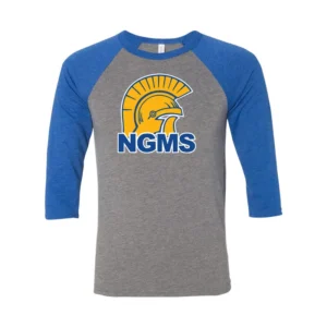 NGMS Logo Baseball Tee
